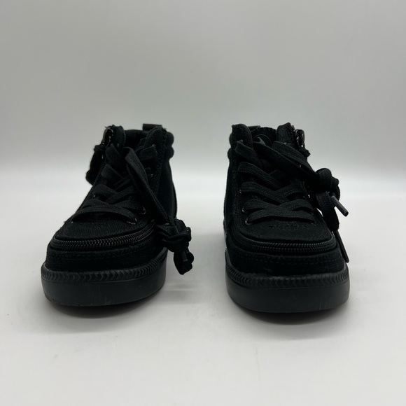 Billy Goat Kids Black High-Top Canvas Sneakers Size Baby 6 - Picture 6 of 10